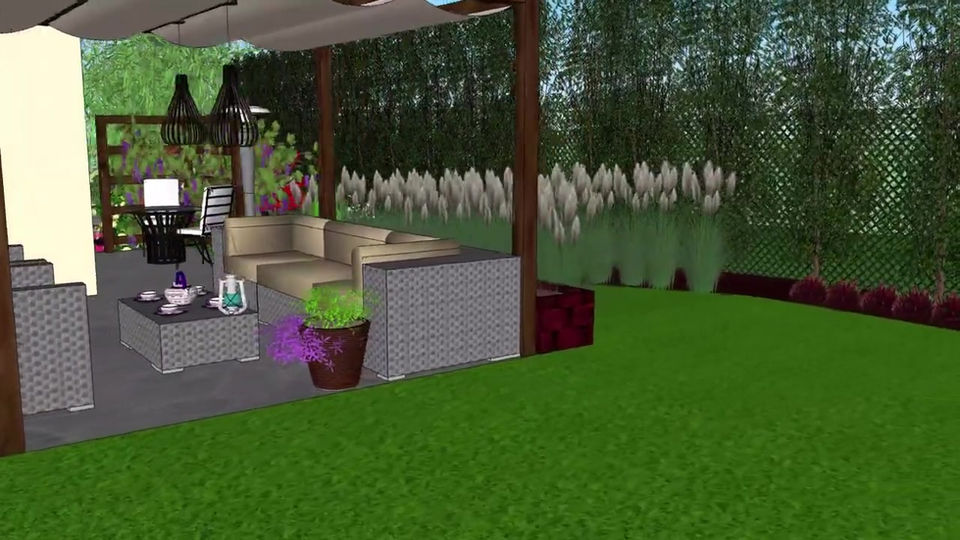 Ogrody Premium & MoodManStudio - aranżacja ogrodu do 1200m2